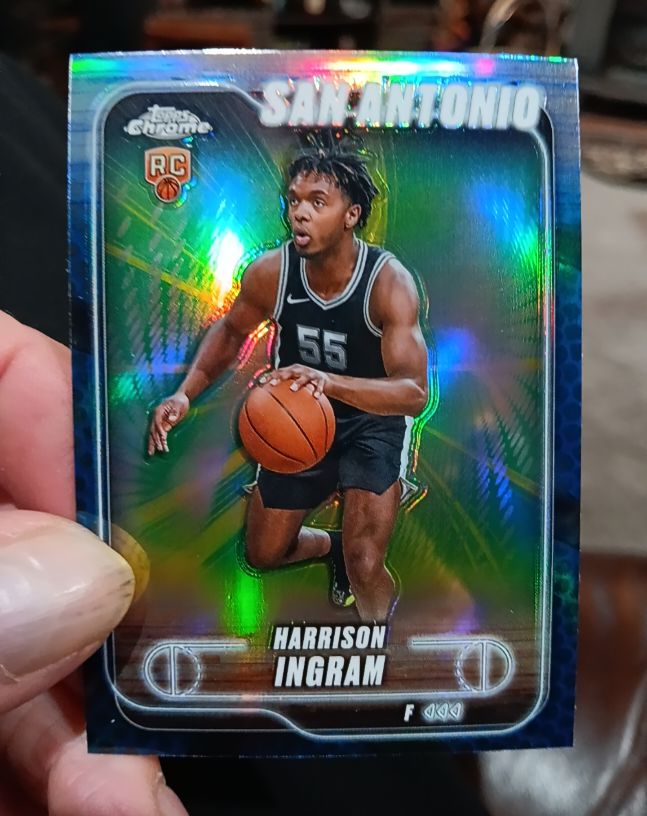 2024-25 Topps Chrome #189 Harrison Ingram — front