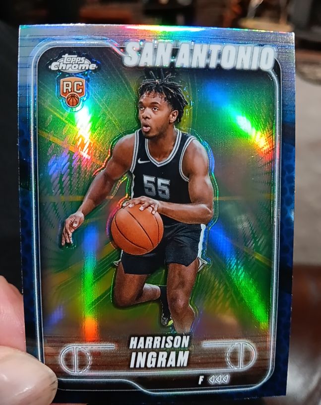 2024-25 Topps Chrome #179 Harrison Ingram — front