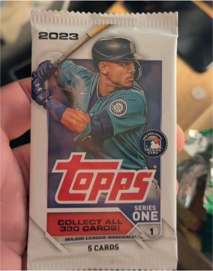 2023 Topps Series One Baseball #1 — front