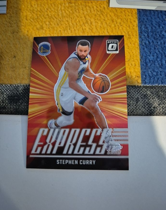 2024-25 Donruss Optic #13 Stephen Curry Express Lane — front