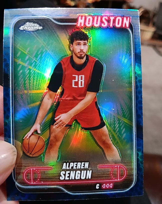 2024-25 Topps Chrome #106 Alperen Sengun — front
