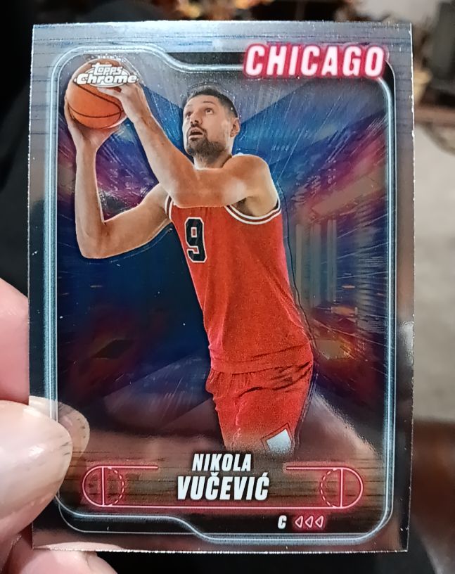2024-25 Topps Chrome #97 Nikola Vučević — front
