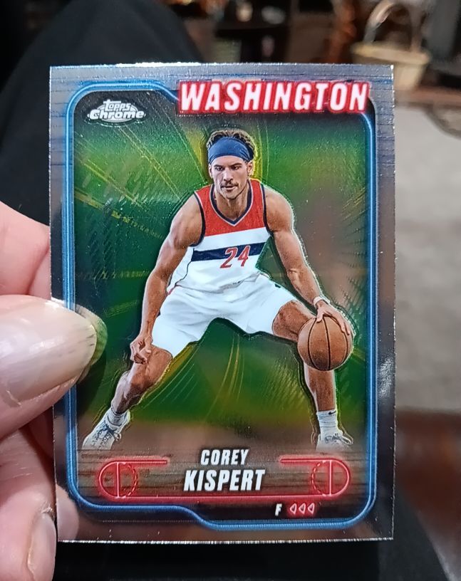 2024-25 Topps Chrome #72 Corey Kispert — front