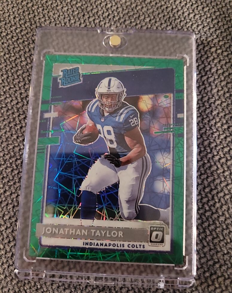 2020 Panini Donruss Optic #167 Jonathan Taylor — front