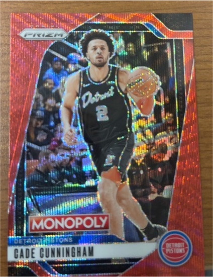 2024-25 Panini Prizm Monopoly #64 Cade Cunningham — front