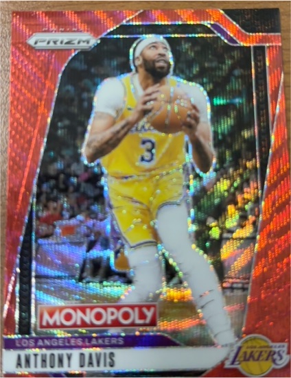 2024-25 Panini Prizm Monopoly #44 Anthony Davis — front