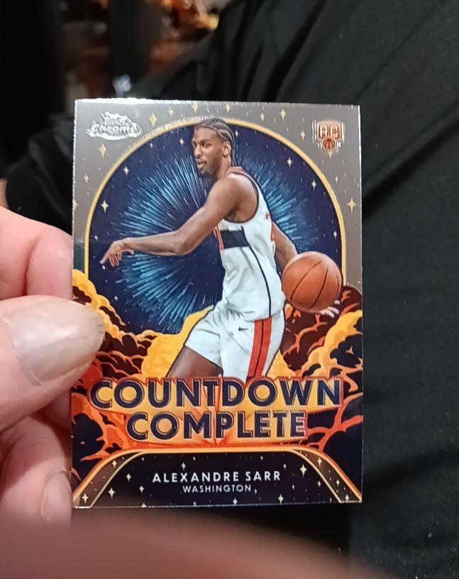 2024-25 Topps Chrome #CC-12 Alexandre Sarr — front