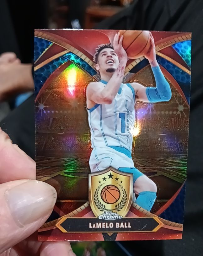 2024-25 Topps Chrome #BOD-11 LaMelo Ball — front