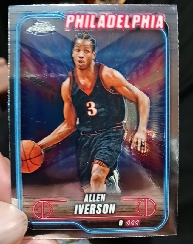 2024-25 Topps Chrome #94 Allen Iverson — front