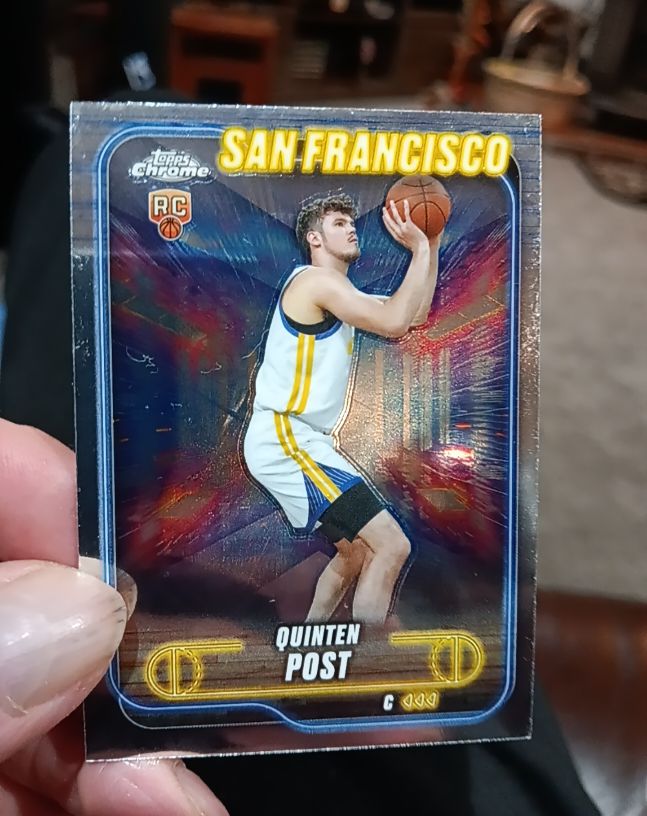 2024-25 Topps Chrome #121 Quinten Post — front