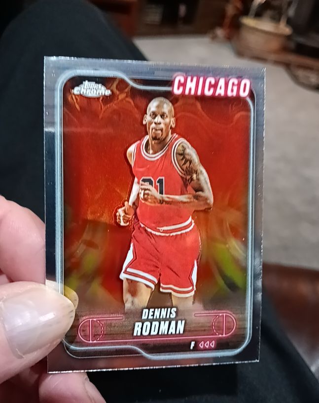 2024-25 Topps Chrome #95 Dennis Rodman — front