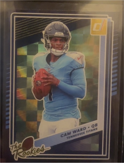 2025 Panini Donruss The Rookies #1 Cam Ward — front