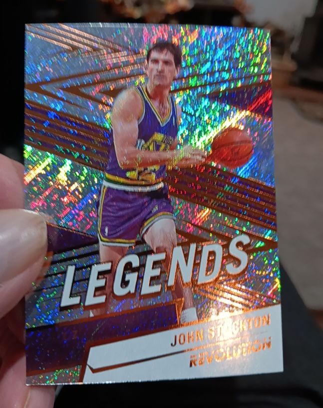 2024-25 Panini Revolution #154 John Stockton — front