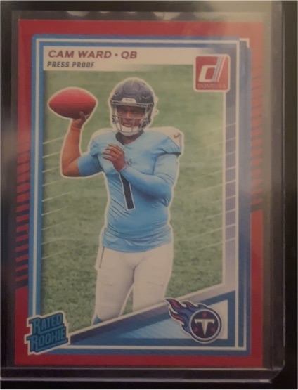 2025 Panini Donruss #350 Cam Ward — front
