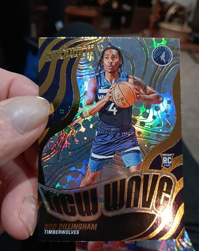 2024-25 Panini Revolution New Wave Rob Dillingham #New Wave — front