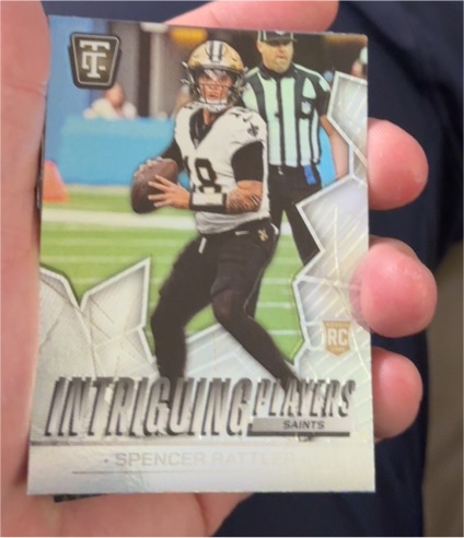 2024 Panini Totally Certified #18 Spencer Rattler Intriguing Players — front