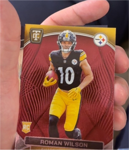 2024 Panini Totally Certified #164 Roman Wilson — front