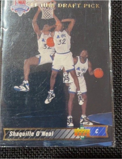 1992-93 Upper Deck #1b Shaquille O'Neal — front