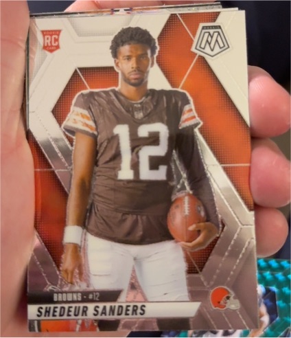 2025 Panini Mosaic #290 Shedeur Sanders — front