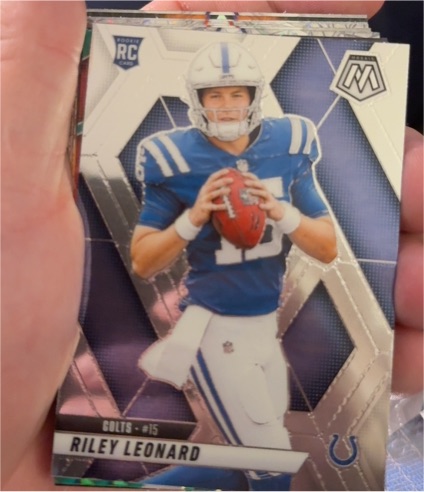 2025 Panini Mosaic #unknown Riley Leonard — front