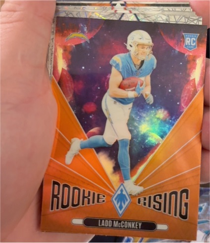 2024 Panini Phoenix #RR-LMY Ladd McConkey Rookie Rising — front