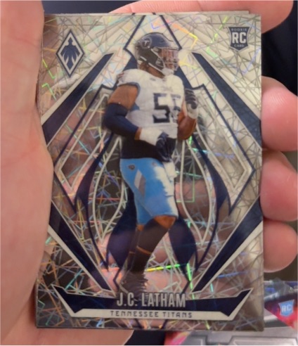 2024 Panini Phoenix #184 J.C. Latham — front
