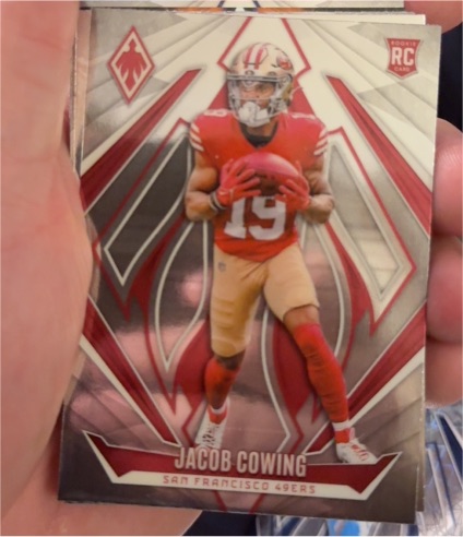 2024 Panini Phoenix #186 Jacob Cowing — front
