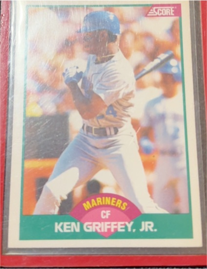 1989 Score #100T Ken Griffey Jr. — front