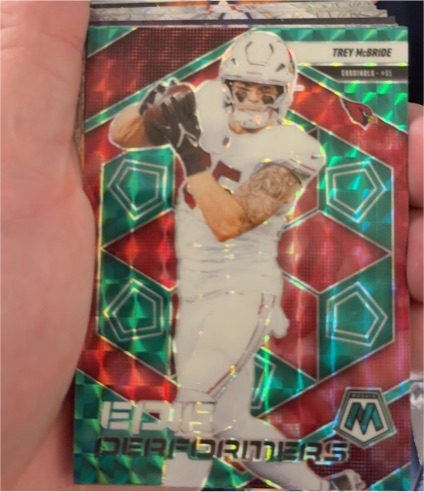 2025 Panini Mosaic Epic Performers #10 Trey McBride — front