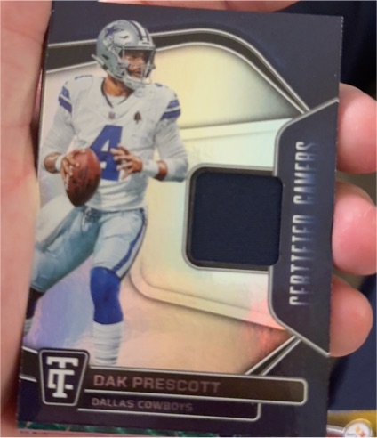 2024 Panini Totally Certified Certified Gamers #CG-DPT Dak Prescott — front