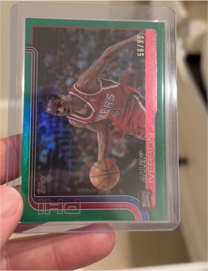 2025-26 Topps #253 Allen Iverson — front