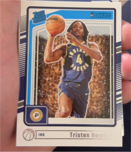2024-25 Donruss #216 Tristen Newton — front
