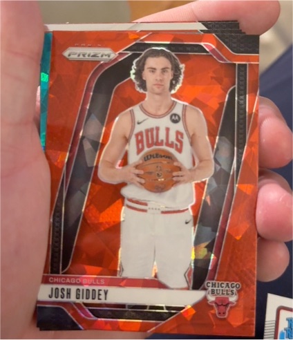 2024-25 Panini Prizm #112 Josh Giddey — front