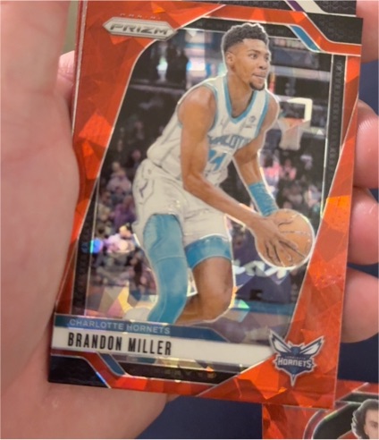2024-25 Panini Prizm #109 Brandon Miller — front