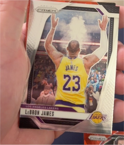 2024-25 Panini Prizm #130 LeBron James — front