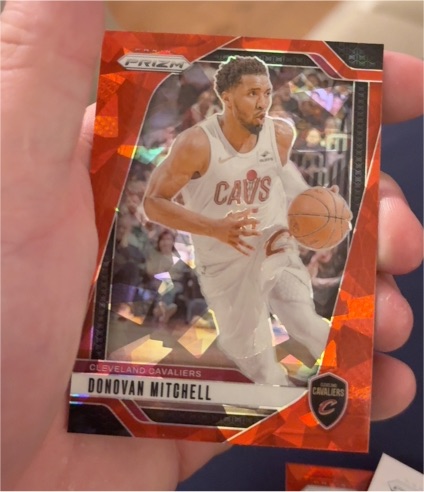 2024-25 Panini Prizm #155 Donovan Mitchell — front