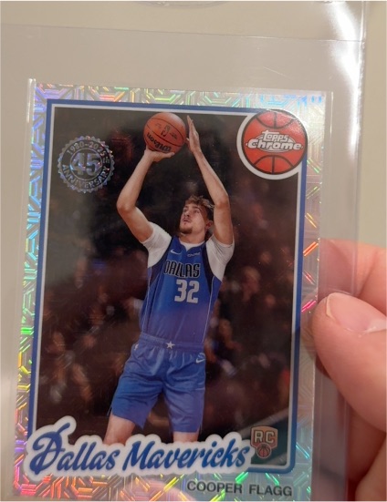 2025-26 Topps Chrome 1980-81 Basketball #TC-CF Cooper Flagg — front