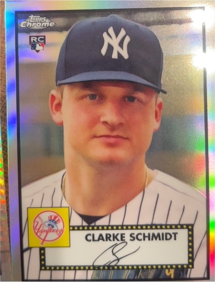 2021 Topps Chrome Platinum Anniversary #10 Clarke Schmidt — front