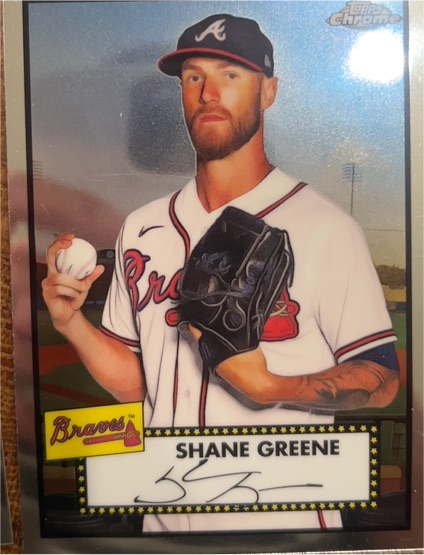 2021 Topps Chrome Platinum Anniversary #488 Shane Greene — front
