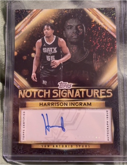 2025-26 Topps Notch Signatures #TNS-HI Harrison Ingram — front