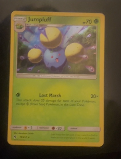 2017 Pokémon Sun & Moon Lost Thunder #14 Jumpluff — front
