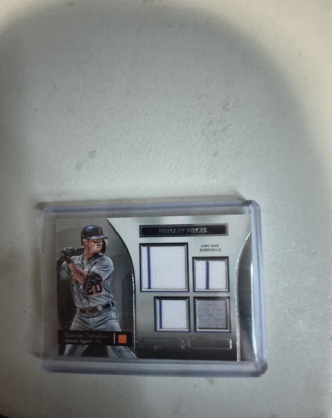 2024 Topps Museum Collection Primary Pieces Quad Relic Spencer Torkelson — front