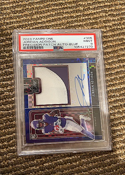 2023 Panini One #305 Jordan Addison — front