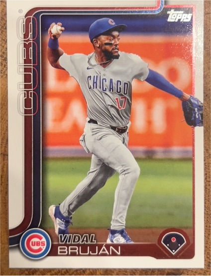 2025 Topps #390 Vidal Bruján — front