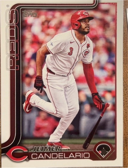 2025 Topps #619 Jeimer Candelario — front