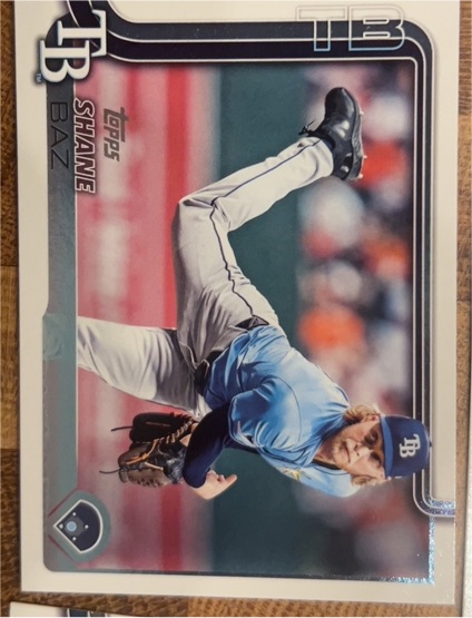 2025 Topps #681 Shane Baz — front