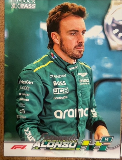 2024 Topps Paddock Pass Formula 1 #11 Fernando Alonso — front