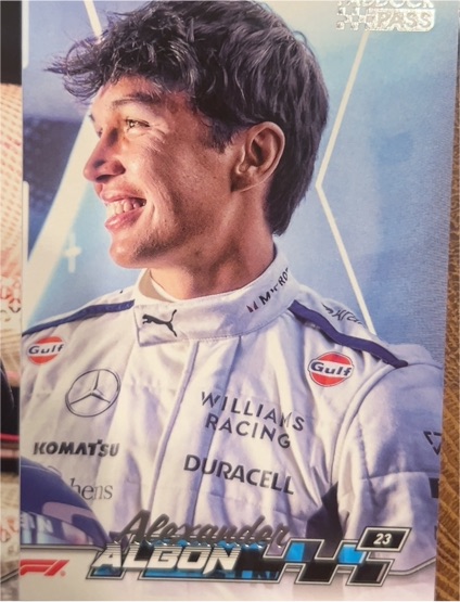 2024 Topps Paddock Pass Formula 1 #69 Alexander Albon — front