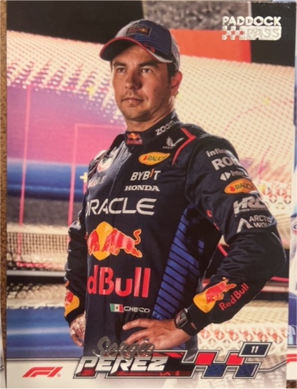 2024 Topps Paddock Pass Formula 1 #52 Sergio Perez — front