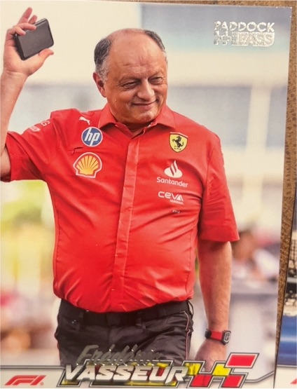 2024 Topps Paddock Pass Formula 1 #75 Frédéric Vasseur — front